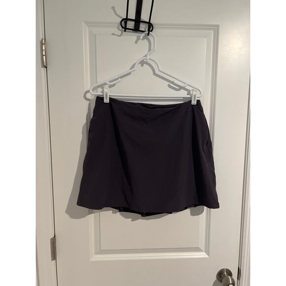 Nike Dri-FIT Tennis Skirt Skort – Size Large – Dark Purple - Picture 1 of 6